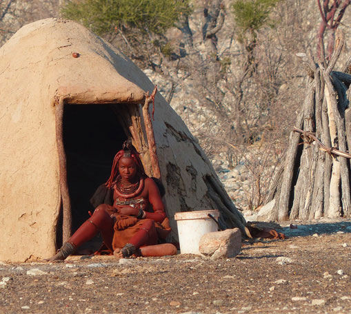 Ovahimba village